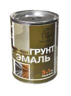 Грунт-эмаль (3 в 1) 1,9кг Ускоренной сушки (Черная)